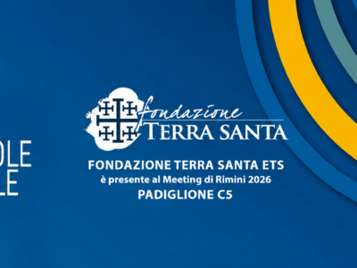 Fondazione Terra Santa ETS al Meeting di Rimini 2026