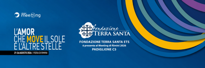 Fondazione Terra Santa ETS al Meeting di Rimini 2026